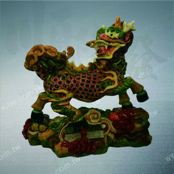GA-004 精緻藝品GA-004四寶麒麟(大)