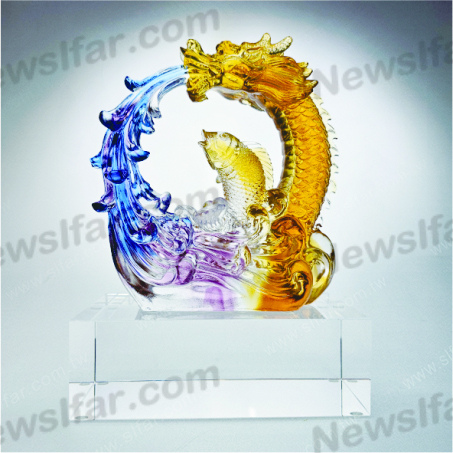CC-005 彩透琉璃CC-005魚躍龍門