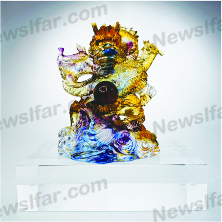CC-028 彩透琉璃CC-028祥龍獻瑞