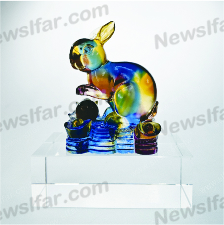 CC-077 彩透琉璃CC-077生肖鼠琉璃